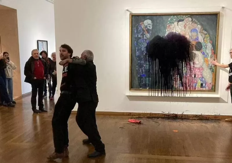  «Στόχος» ακτιβιστών στην Αυστρία ήταν πίνακας του Klimt 