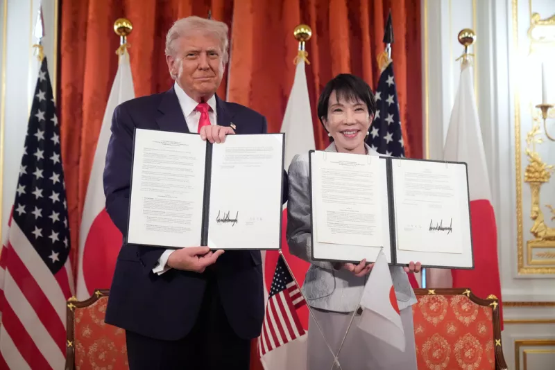 Donald Trump-Sanae Takaichi