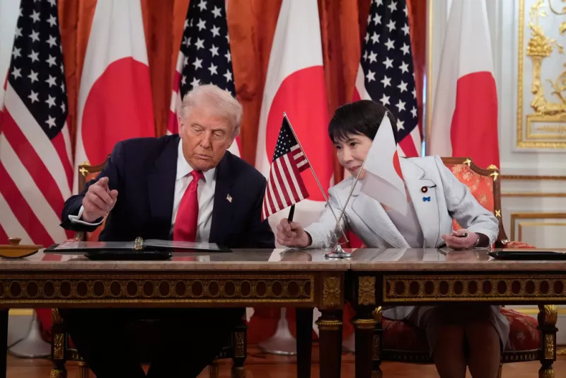 Donald Trump-Sanae Takaichi