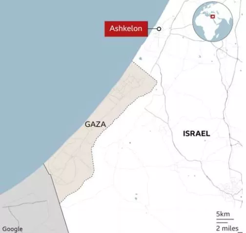 Askhelon Map