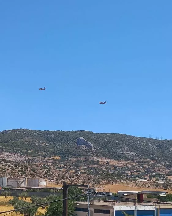 Φωτιά στον Ασπρόπυργο