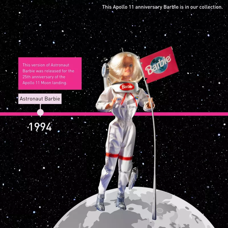 Η Barbie… πάει διάστημα