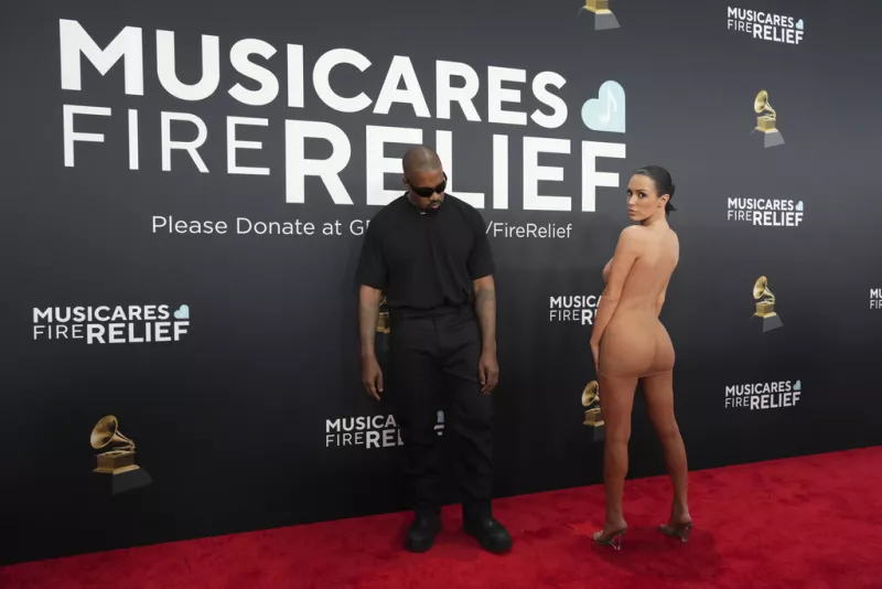 Bianca Censori-Kanye West 
