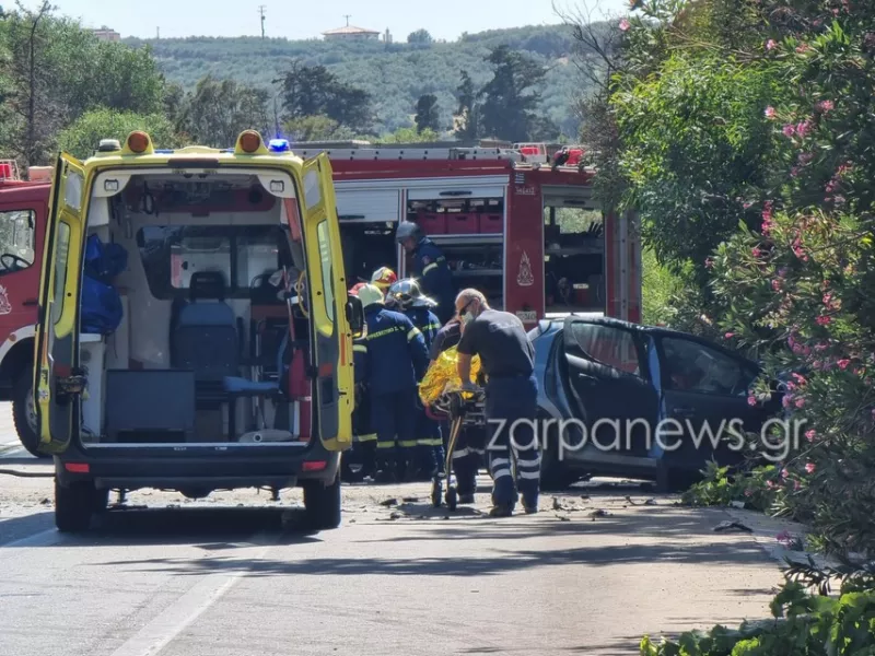 Τροχαίο στα Χανιά