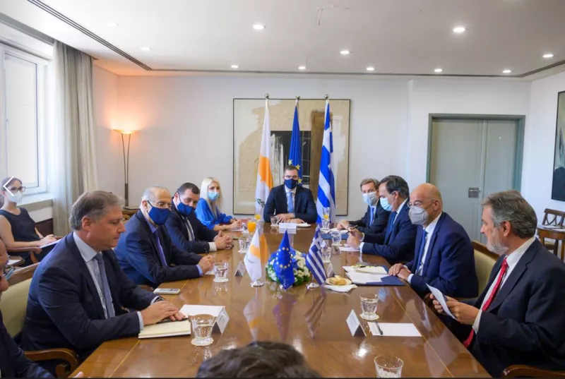Διπλωματική αποστολή στην Κύπρο