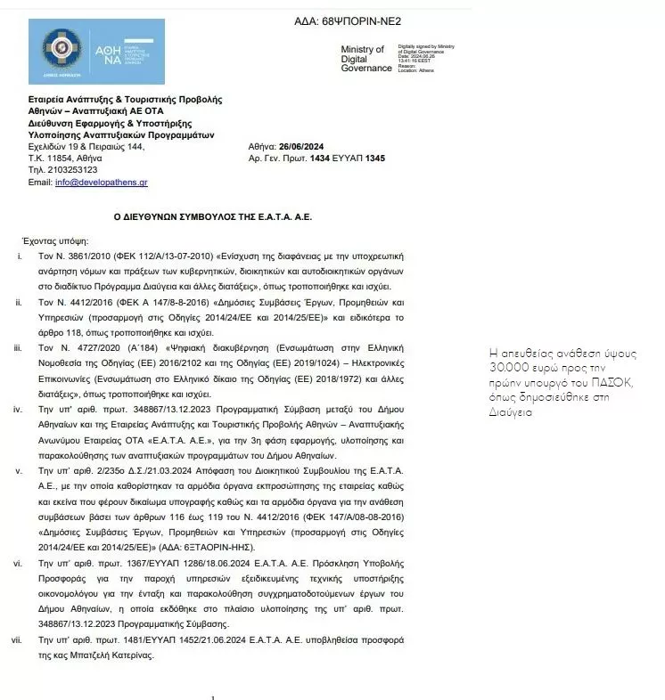 αναθεση
