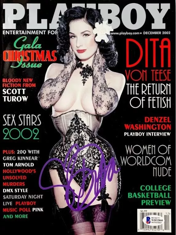 Η Dita Von Teese στο «Playboy»