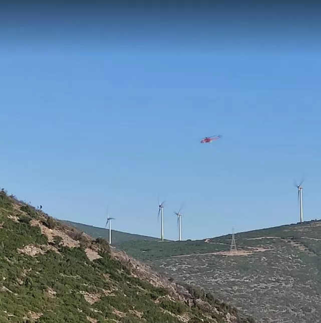Φωτιά στο Δίστομο