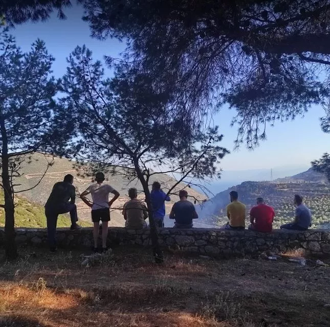 Φωτιά στο Δίστομο