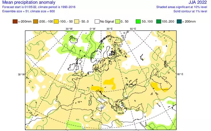 Προγνωστικοί χάρτες του ECMWF