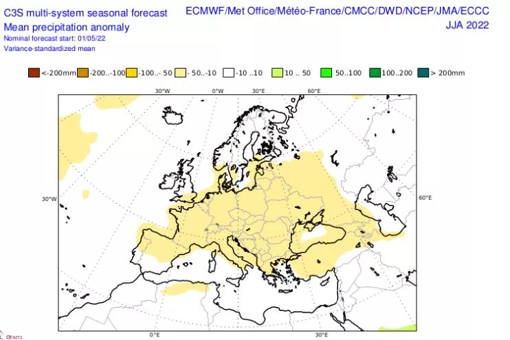 Προγνωστικοί χάρτες του ECMWF