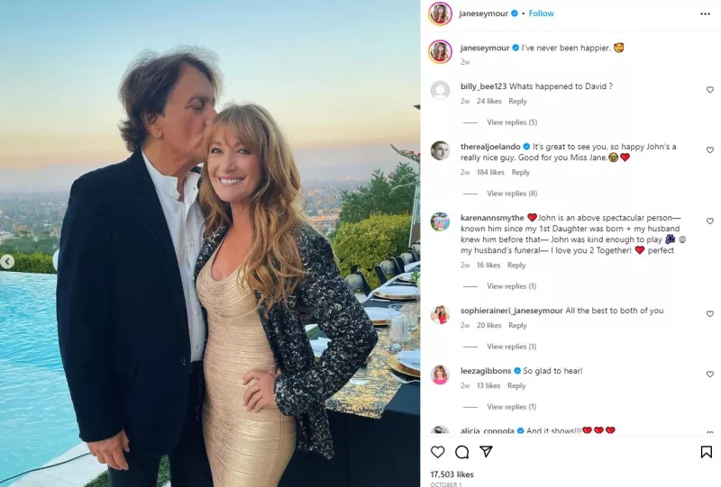 Οι Jane Seymour και John Zambetti