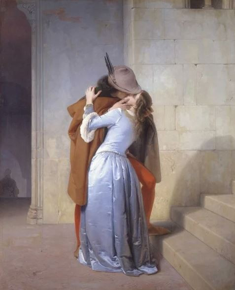 Francesco Hayez – Il Bacio [1859] Πινακοθήκη Brera, Μιλάνο