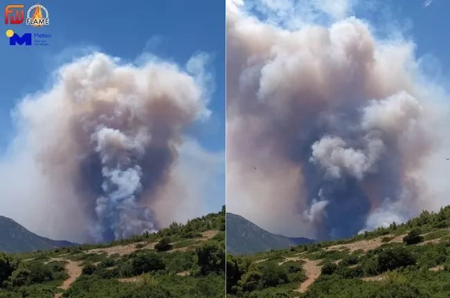 Από τη φωτιά στο Πόρτο Γερμενό