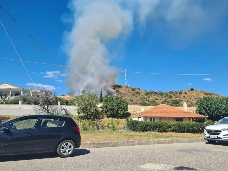 Φωτιά στη Ναυπακτία