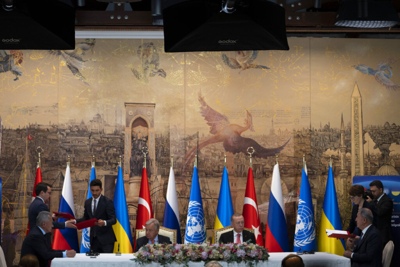 Συμφωνία για τα ουκρανικά σιτηρά