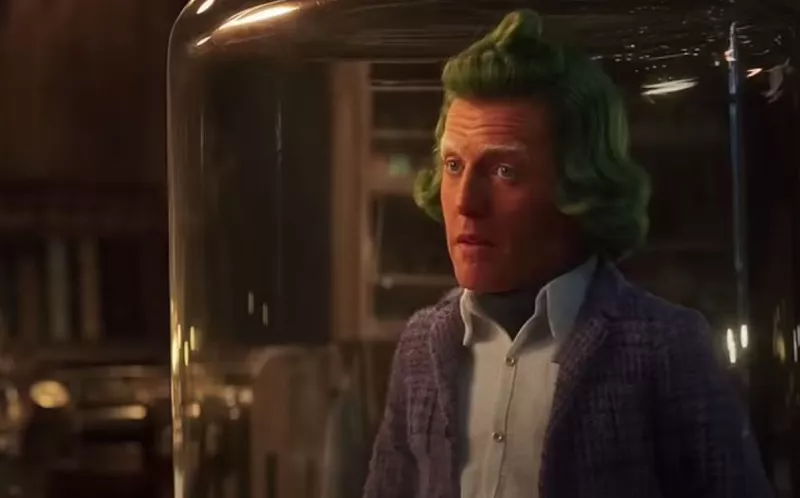 Ο Hugh Grant ως Oompa Loompa 