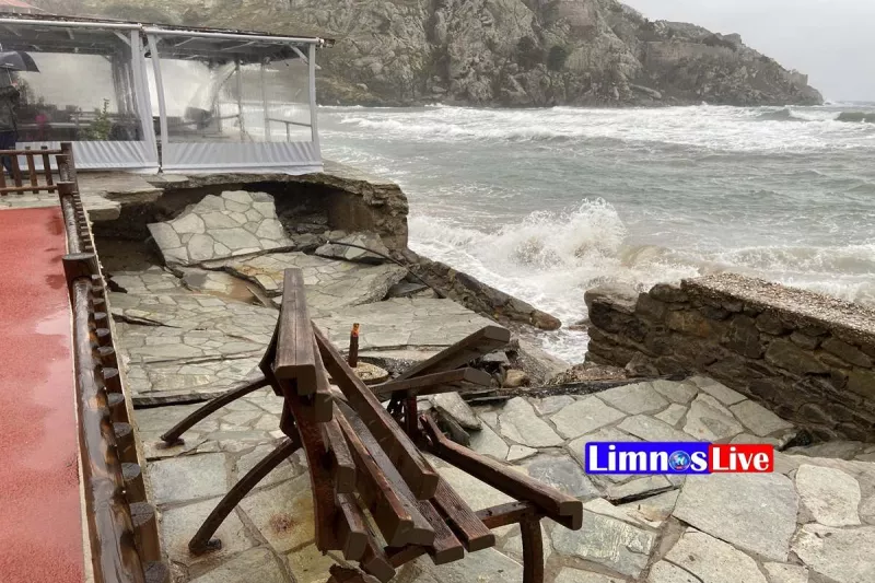 κακοκαιρία λήμνος 