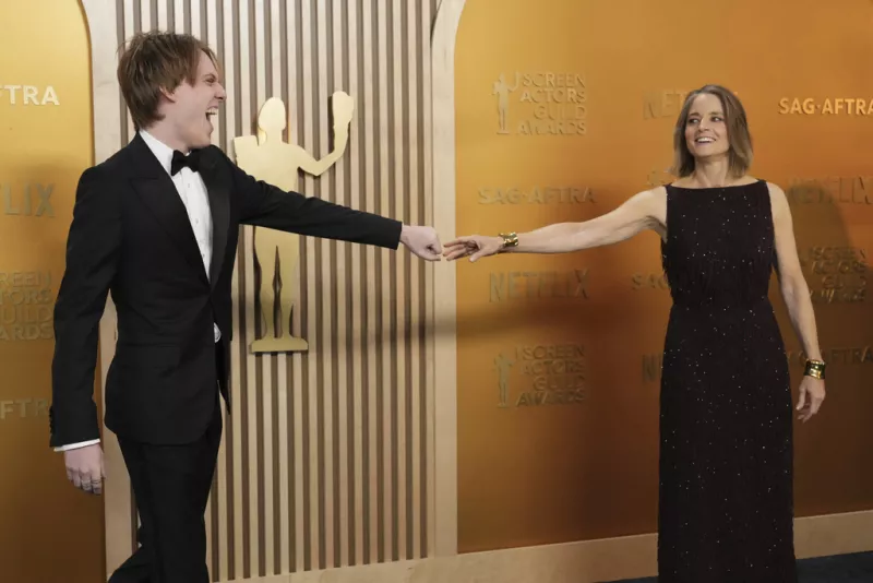 Η Jodie Foster και ο γιος της