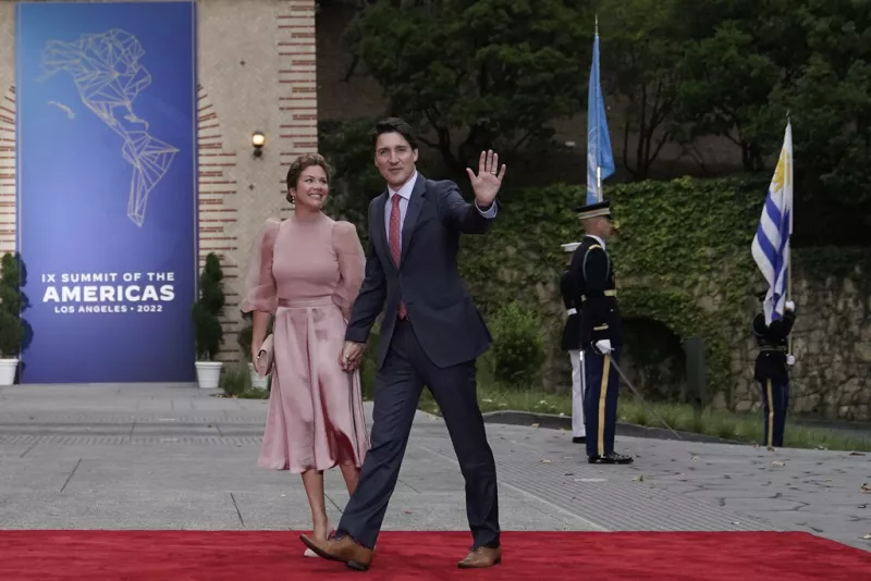 Justin Trudeau and Sophie Gregoire-Trudeau