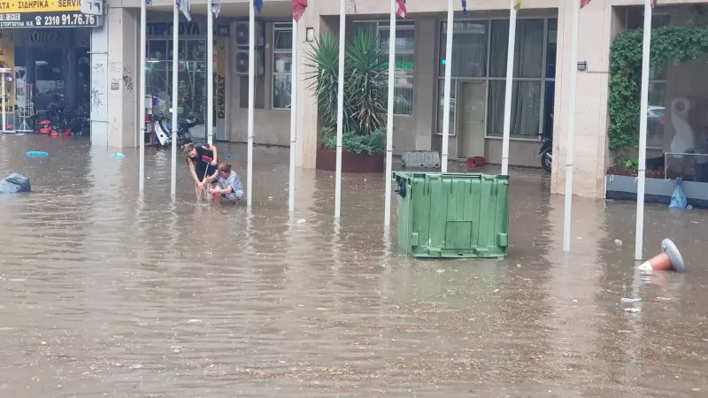 Κακοκαιρία στη Θεσσαλονίκη 