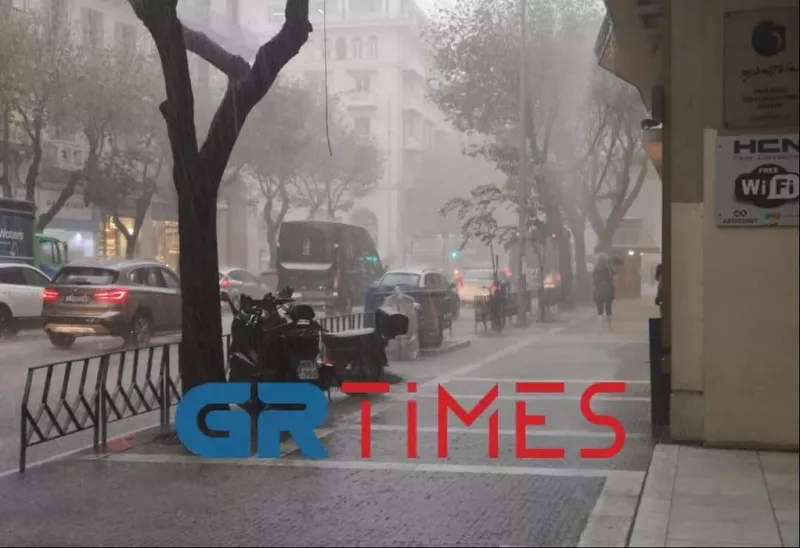 Κακοκαιρία στη Θεσσαλονίκη 