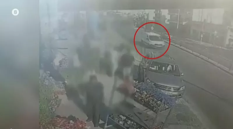 Το βαν των δραστών κατέγραψαν κάμερες.