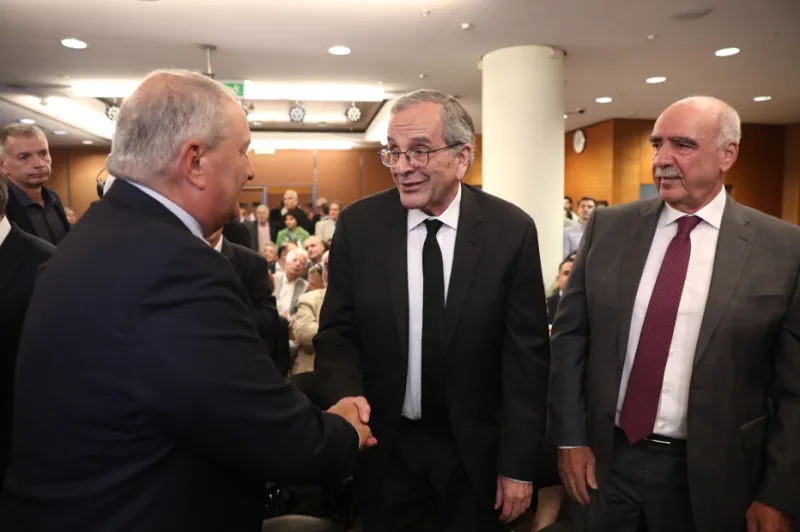 Σαμαράς, Καραμανλής, Μεϊμαράκης 