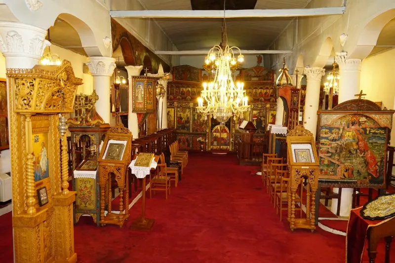 Η εκκλησία της Αγίας Τριάδος 