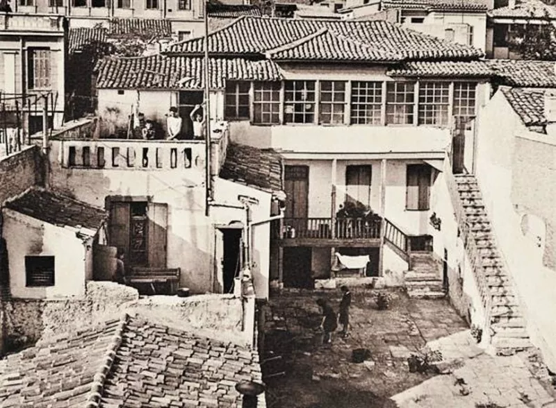 Η εικόνα του κτηρίου τη δεκαετία του 1950