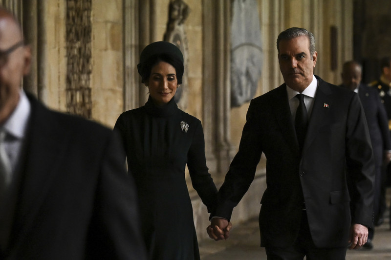 Ο πρόεδρος της Δομινικανής Δημοκρατίας με τη σύζυγό του 