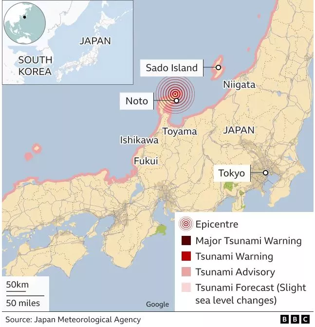 MAP JAPAN