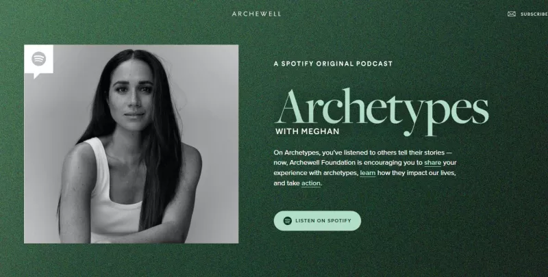 Στην κορυφή των podcast του Spotify το «Archetypes» της Μέγκαν Μάρκλ 