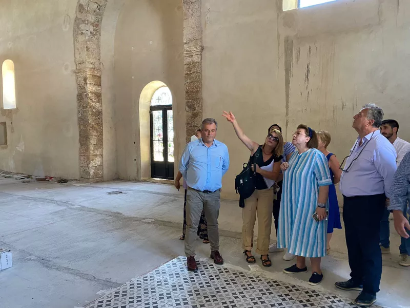 Τα νέα έργα συντόνισε η Λίνα Μενδώνη