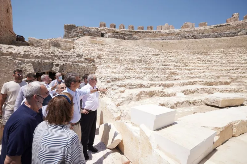 Ο Μητσοτάκης στην Πρέβεζα