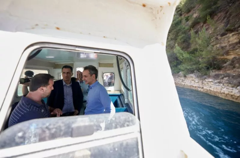 Μητσοτάκης στον Ισθμό