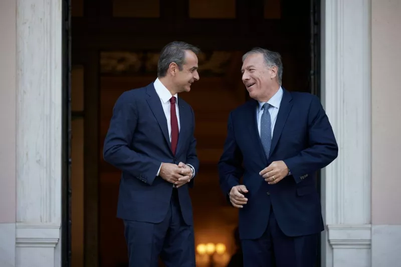 Μητσοτάκης και Πομπέο