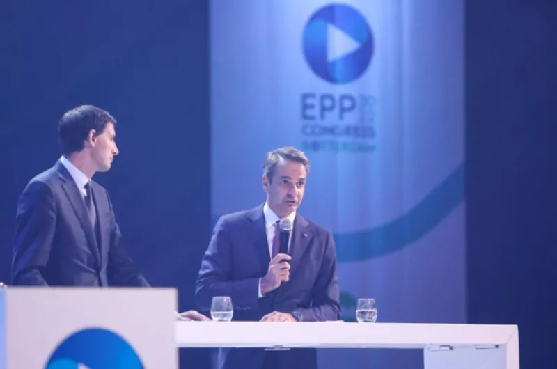 Μητσοτάκης στο ΕΛΚ