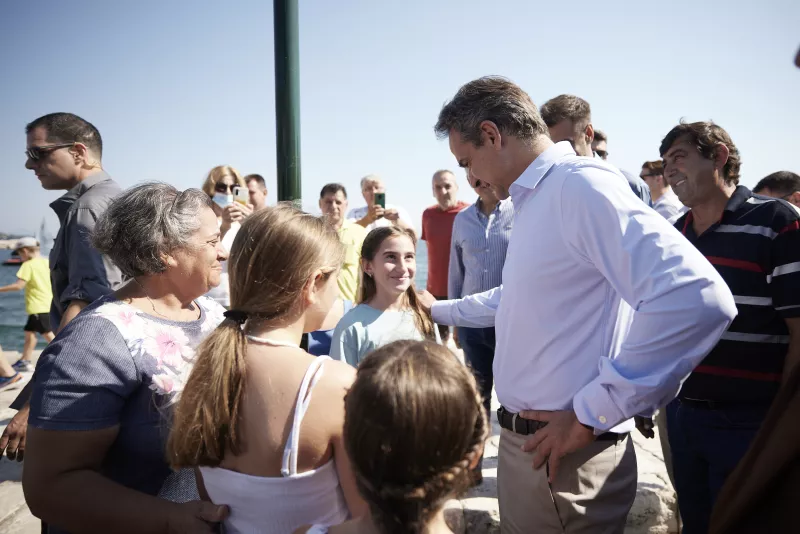 Μητσοτάκης στην Πρέβεζα