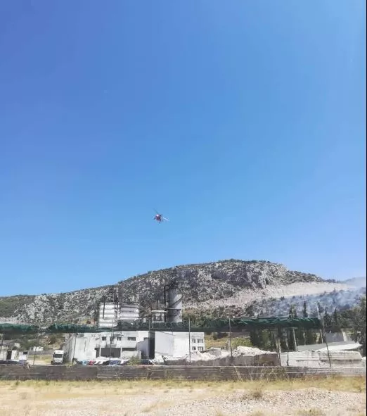 Φωτιά στον Ασπρόπυργο