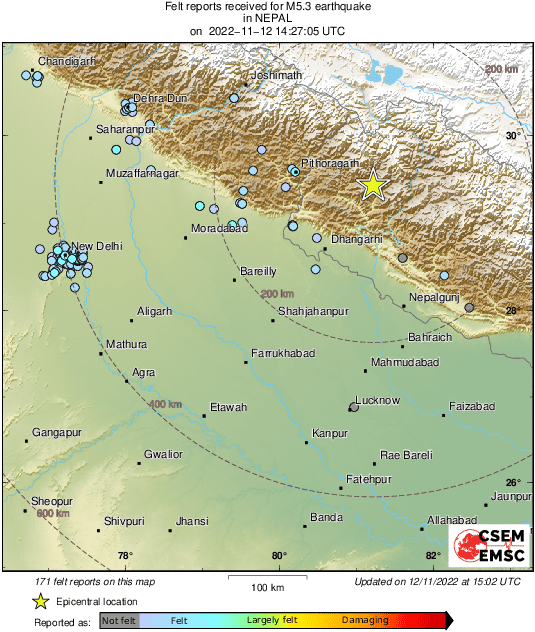 Σεισμός στο Νεπάλ