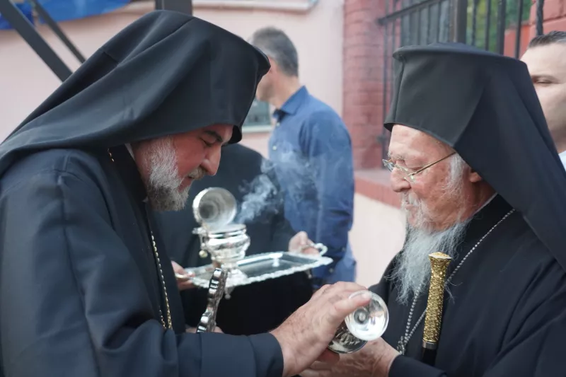 Ο Οικουμενικός Πατριάρχης Βαρθολομαίος 