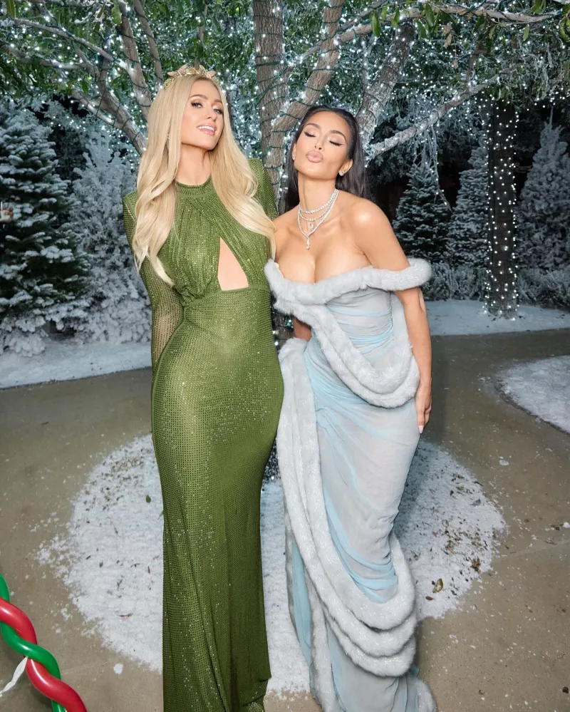 Paris Hilton-Kim Kardashian