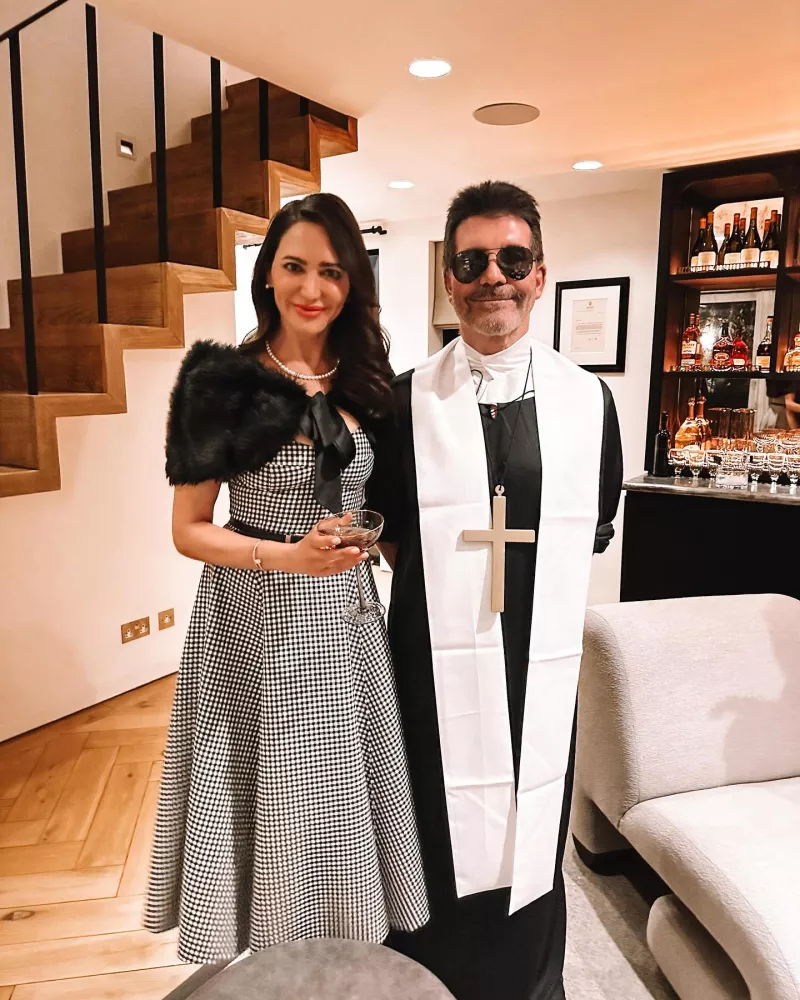 Ο Simon Cowell με τη σύντροφό του, Lauren Silverman