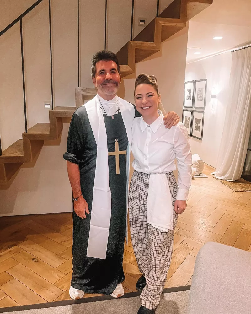 Ο Simon Cowell με τη Lucy Spraggan