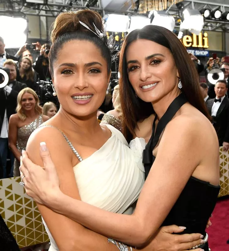 H Penélope Cruz και η Salma Hayek