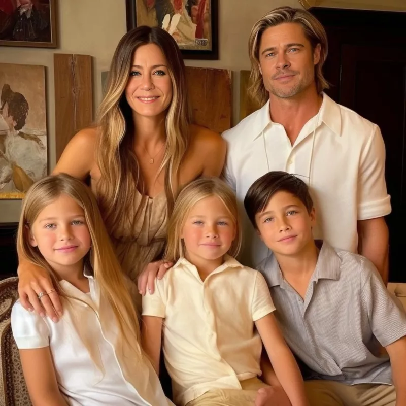 Ο Brad Pitt και η Jennifer Aniston 