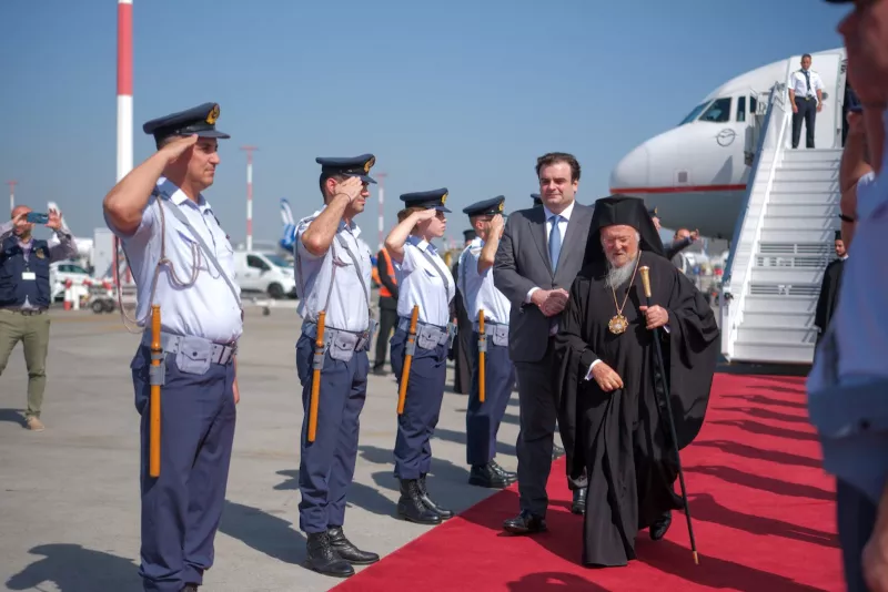 Ο Οικουμενικός Πατριάρχης Βαρθολομαίος 