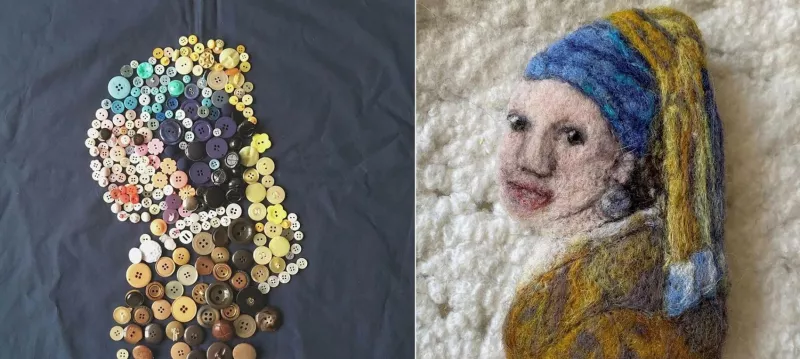 Οι εκδοχές από τον πίνακα του Vermeer