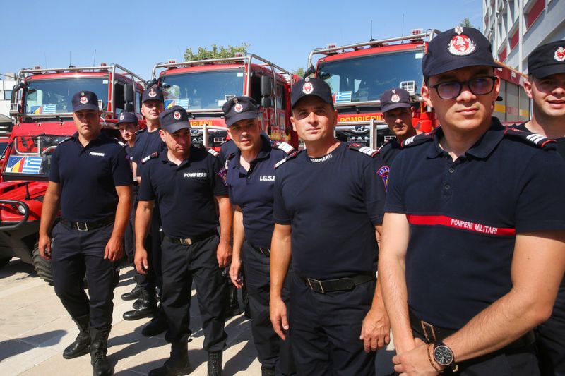 Ρουμάνοι πυροσβέστες
